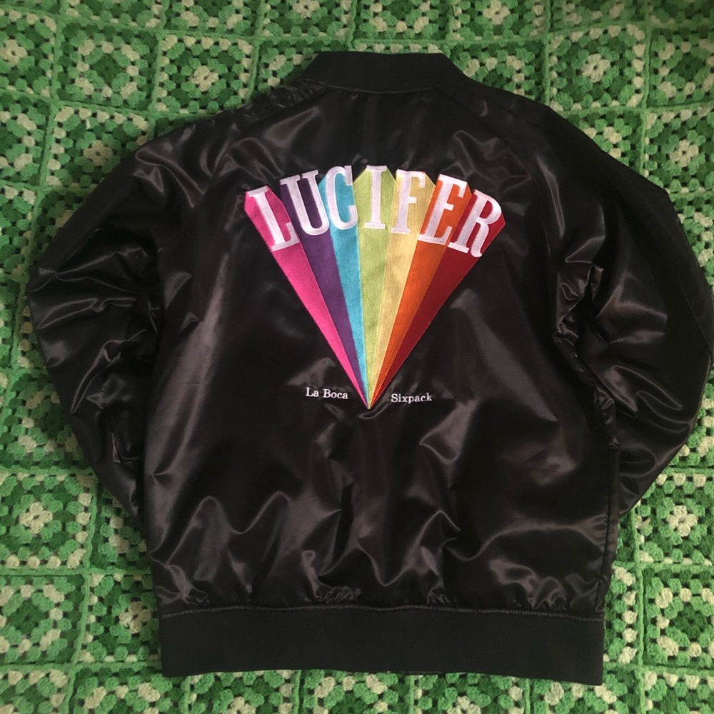 Sixpack France Limited Edition Lucifer Rising BomberJacket